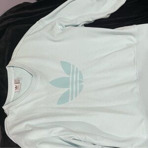 teal adidas sweatshirt
